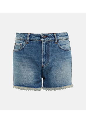 Ami Paris Denim cotton shorts