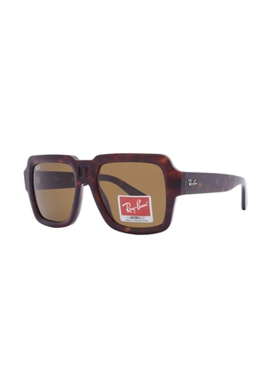 Ray Ban Magellan Bio Based Brown Square Unisex Sunglasses RB440 8135973 54