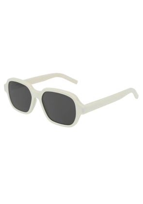 Saint Laurent Grey Square Unisex Sunglasses SL292 003 53