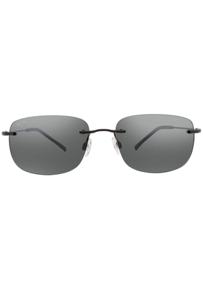 Maui Jim Ohai Neutral Grey Wrap Unisex Sunglasses 334-02 59
