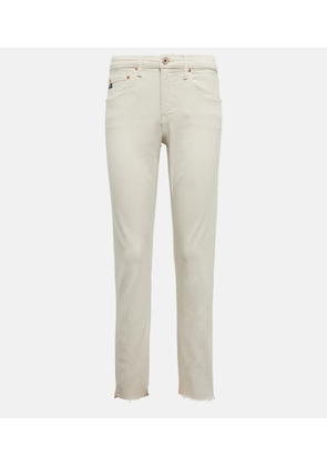 AG Jeans Girlfriend mid-rise slim-fit jeans