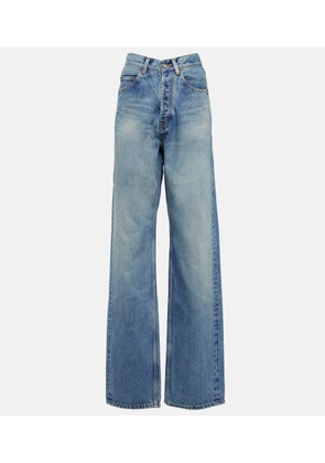 Saint Laurent High-rise straight jeans