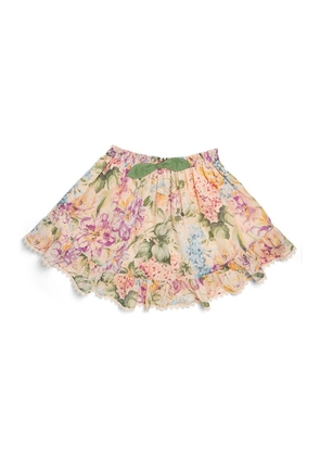 Zimmermann Kids Floral Halliday Skirt (1-12 Years)