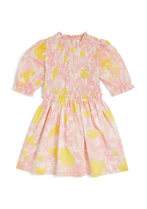Zimmermann Kids Puff-Sleeve Floral Dress (1-10 Years)