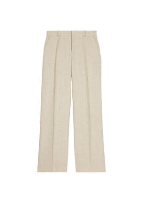 The Kooples Linen Tailored Trousers