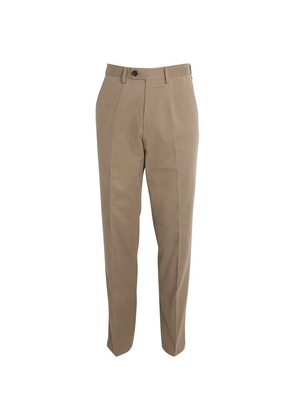 Purdey Brushed Cotton Dart-Front Trousers
