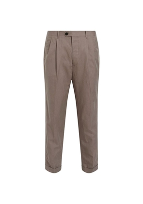 Allsaints Linen-Organic Cotton Cross Taillis Trousers