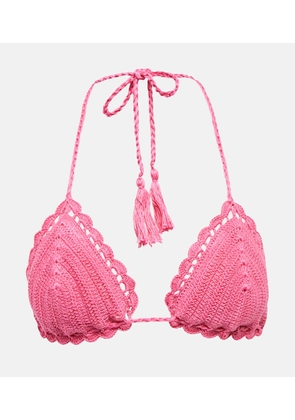 Anna Kosturova Exclusive to Mytheresa – Crochet bikini top