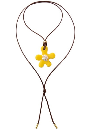 Eliou Chiki Wrap Necklace in Yellow - Yellow. Size all.