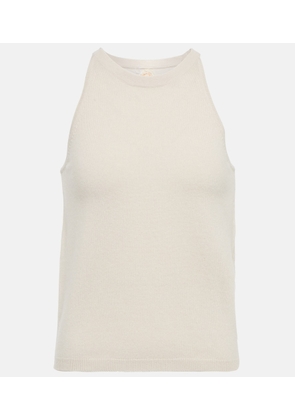 Jardin des Orangers Sleeveless wool and cashmere top