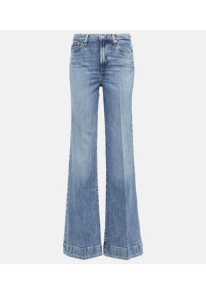 7 For All Mankind Mid-rise straight jeans