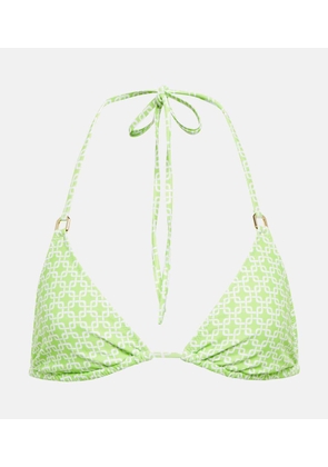Melissa Odabash Key West printed triangle bikini top