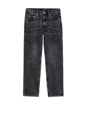 JADE CROPPED Slim Jeans - Black