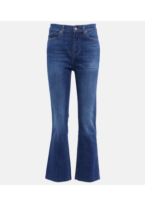 7 For All Mankind Slim Kick high-rise jeans