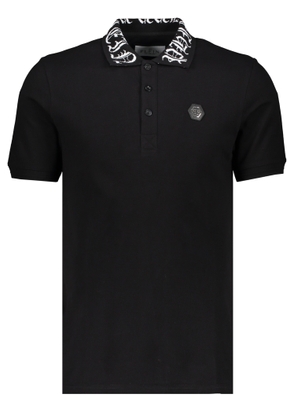 Philipp Plein Short Sleeve Cotton Polo Shirt