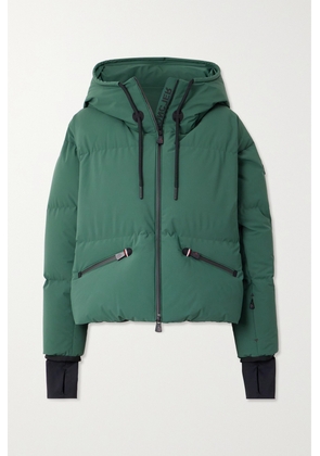 Moncler Grenoble - Allesaz Hooded Quilted Shell Down Jacket - Green - 00,0,1,2,3,4,5