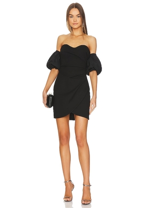 ELLIATT Deene Dress in Black. Size XS.