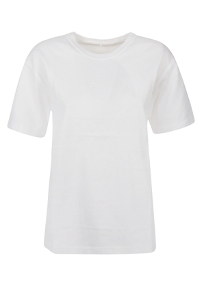 T By Alexander Wang Puff Logo Bound Neck Essential T-Shirt