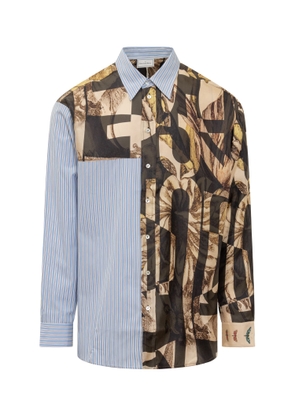 Pierre-Louis Mascia Cotton And Silk Shirt