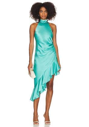 Amanda Uprichard x REVOLVE Shaena Dress in Blue. Size S.