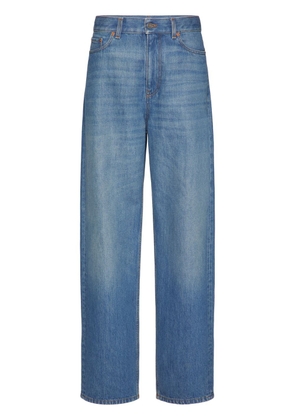 Valentino Garavani high-rise wide-leg jeans - Blue