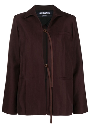 Jacquemus La Veste Amaro jacket - Brown