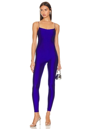 The Andamane Nicky Jumpsuit in Blue. Size XS.