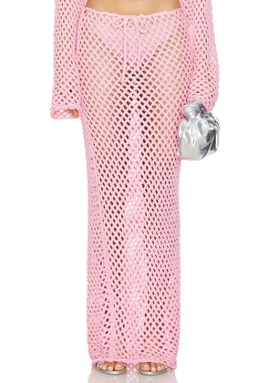Bananhot Magen Skirt in Pink. Size XL.