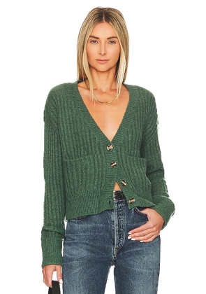 Lovers and Friends Caroline Cardigan in Green. Size S, XS.