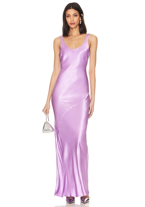 Line & Dot Adelyn Bias Dress in Lavender. Size S.