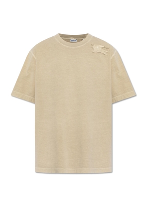 Burberry T-Shirt With A Patch