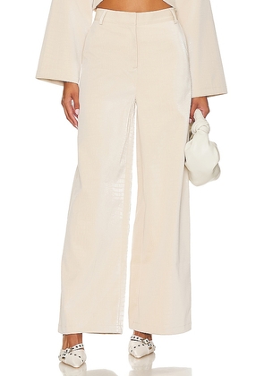 Line & Dot Inspire Pants in Ivory. Size S, XS.
