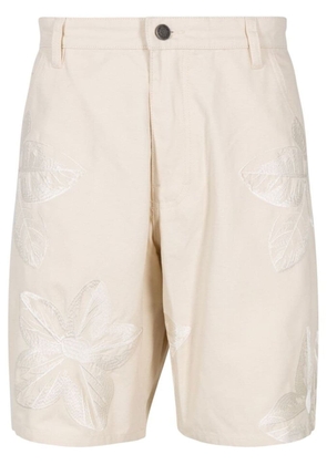 Honor The Gift D-Holiday canvas shorts - White