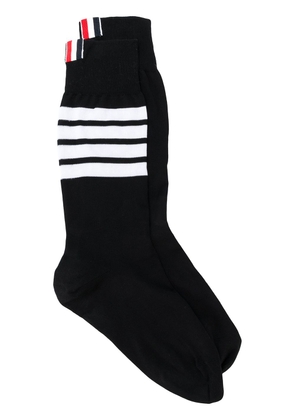 Thom Browne 4-Bar mid-calf socks - Black