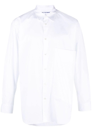 Comme Des Garçons Shirt long-sleeve cotton shirt - White