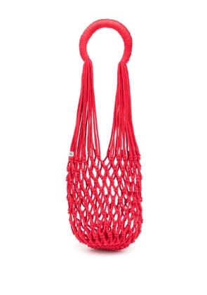 Nannacay Kim cotton shoulder bag - Red