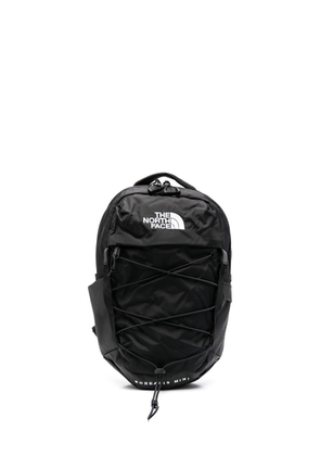 The North Face logo-print zip-up backpack - Black