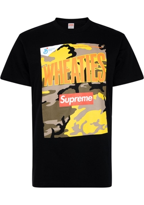 Supreme x Wheaties crew neck T-shirt - Black