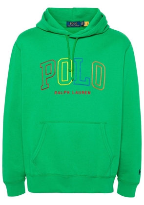 Polo Ralph Lauren logo-embroidered hoodie - Green
