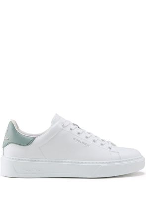 Woolrich Cloud Court leather sneakers - White