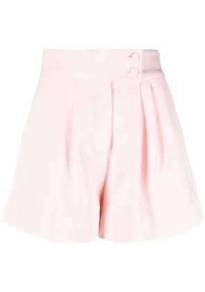STYLAND high-rise pleated shorts - Pink