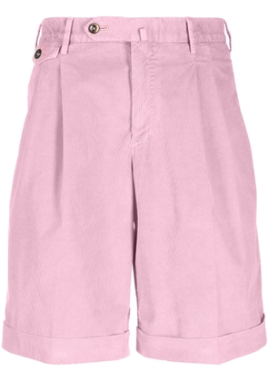 PT Torino off-centre button-fastening Bermuda shorts - Pink