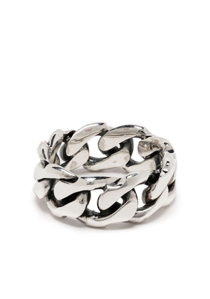 Emanuele Bicocchi chunky chain ring - Silver