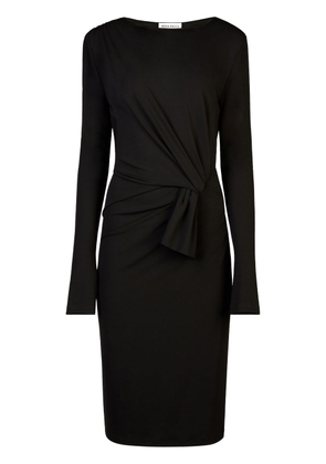 Nina Ricci bow-detailing long-sleeve dress - Black