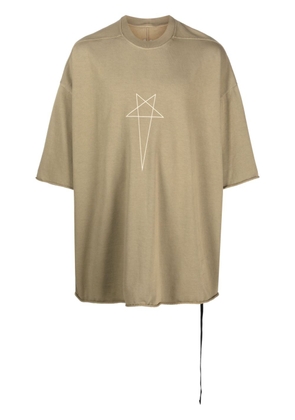 Rick Owens DRKSHDW Pentagram cotton T-shirt - Green
