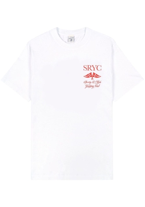 Sporty & Rich Yatch Club cotton T-shirt - White