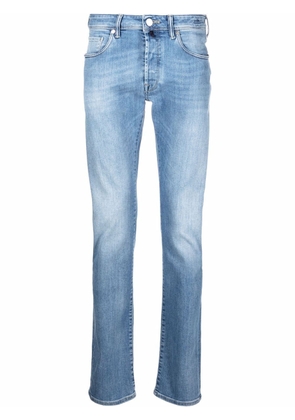 Incotex mid-rise skinny jeans - Blue