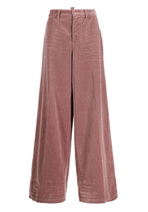 Dsquared2 Traveller wide-leg trousers - Pink