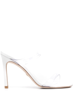 Stuart Weitzman open-toe 105mm heeled sandals - White