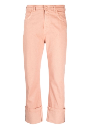 Max Mara Decano cropped jeans - Pink
